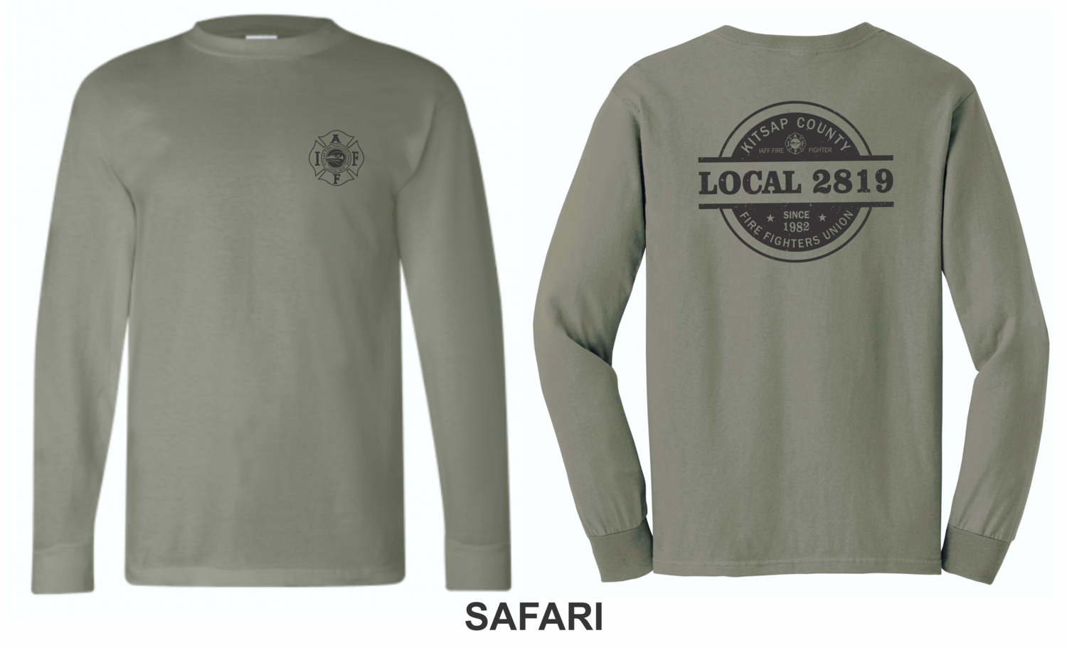 Long Sleeve Logo T-Shirt - 6.1 oz. 100% Preshrunk Cotton