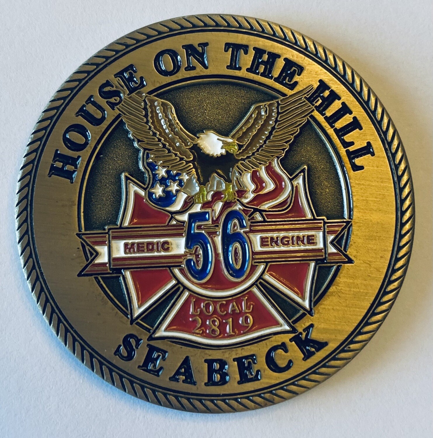CK Seabeck Challenge Coin