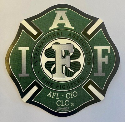 Vehicle IAFF Celtic Sticker