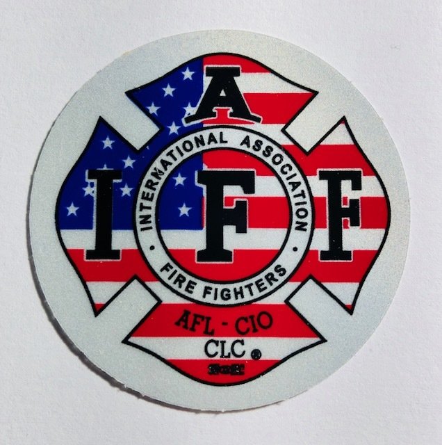 Helmet Sticker IAFF USA