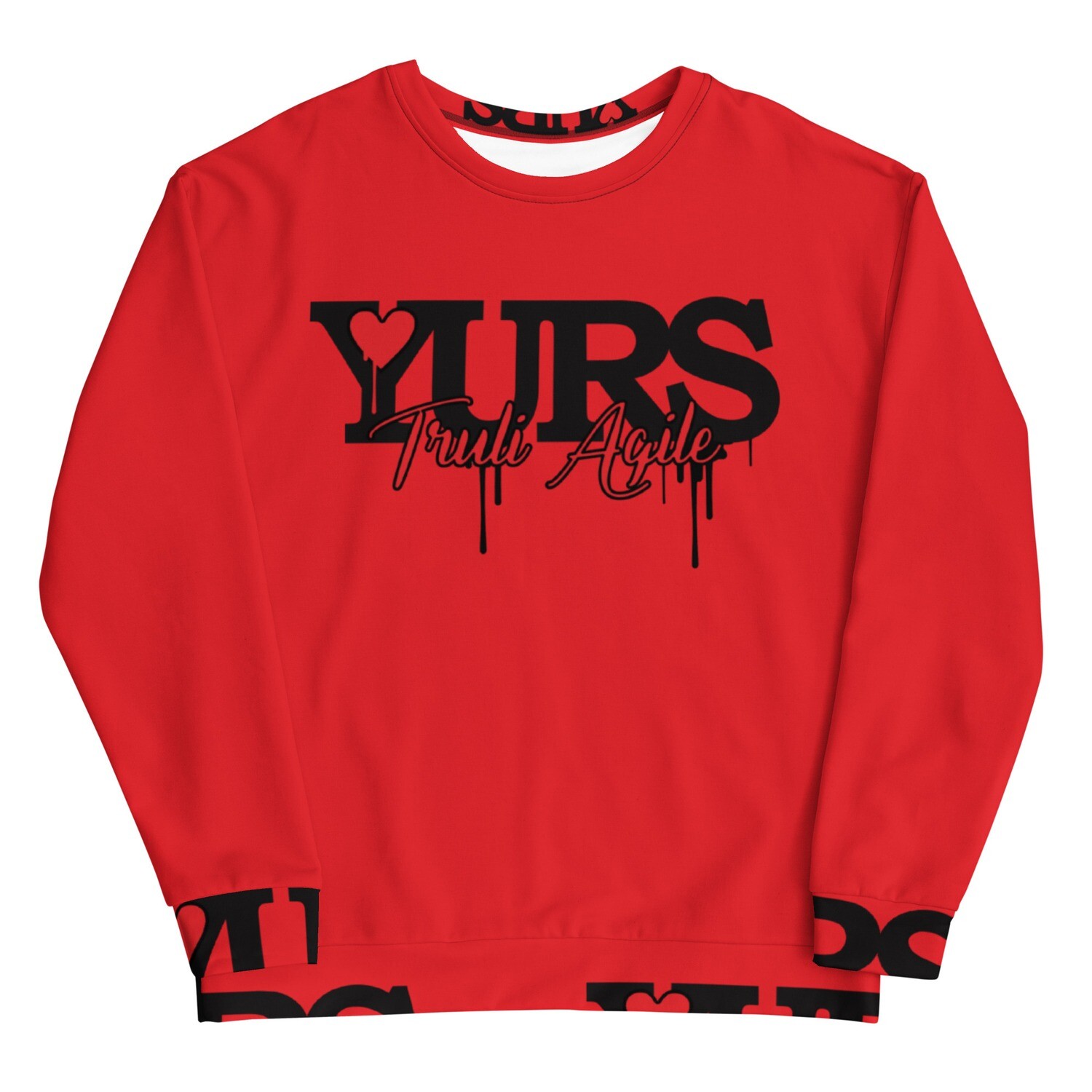 Yurs Truli Agile Red Sweatshirt 