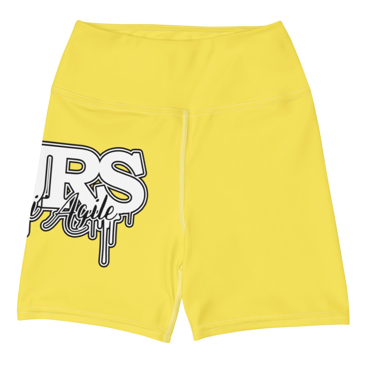 Yoga Shorts Yellow