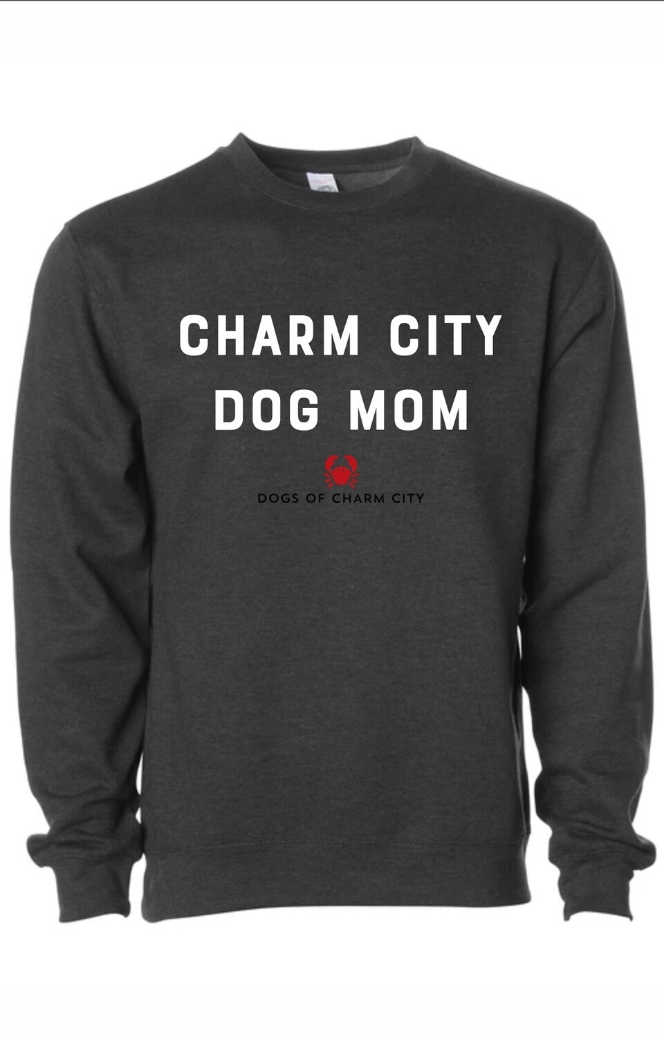 dog mom crewneck sweatshirt