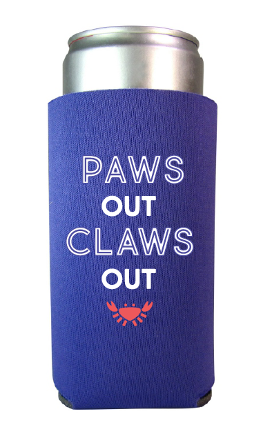 white claw can koozie