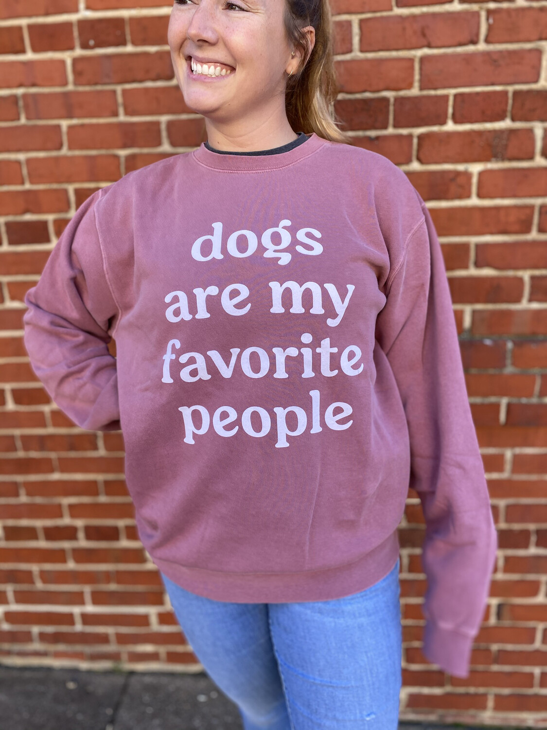 Expression Tees Best Furiend Dog Crewneck Sweatshirt 