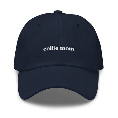 Collie Mom Dog Mom Hat