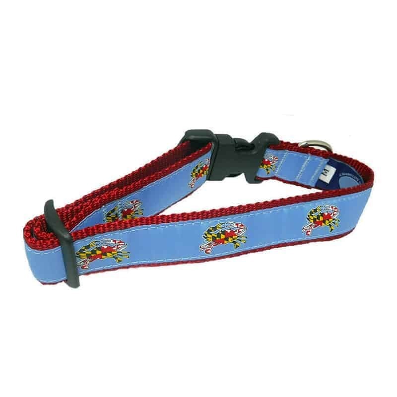 crab dog collar