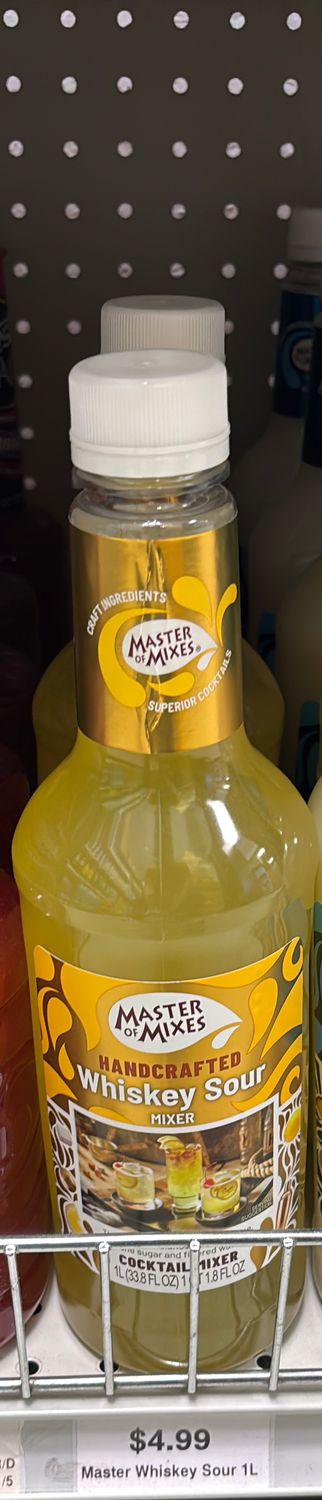 MASTER OF MIX LITER WHISKY SOUR^^3/25 -
