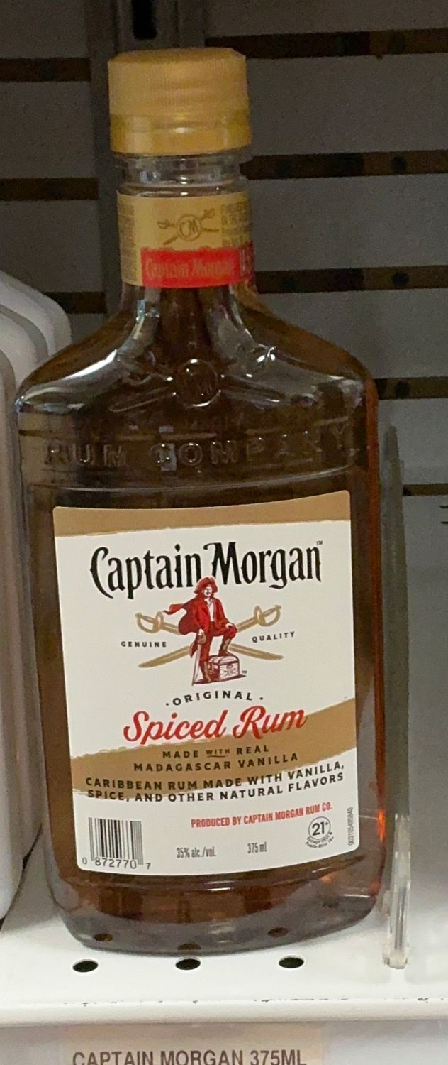 CAPTAIN MORGAN 375ML SPICED 9/26