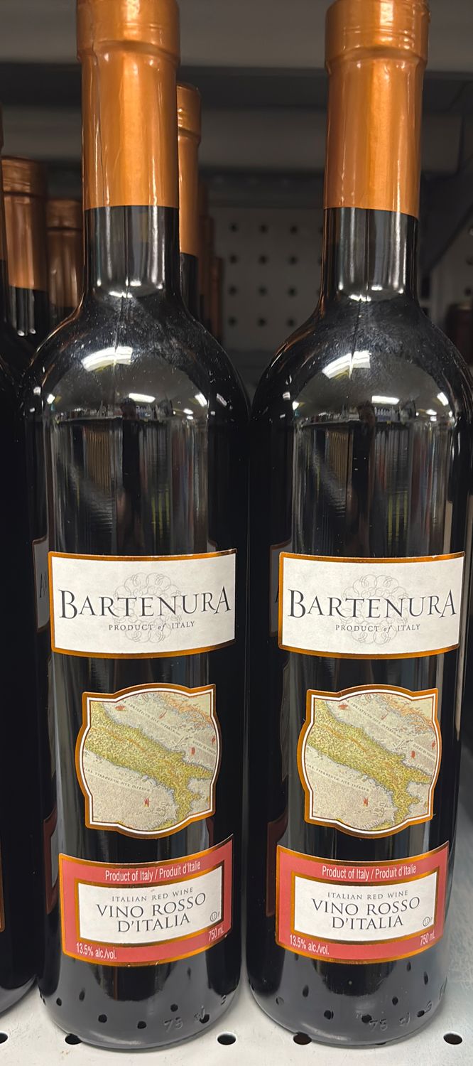 BARTENURA 750ML ROSSO 9/26