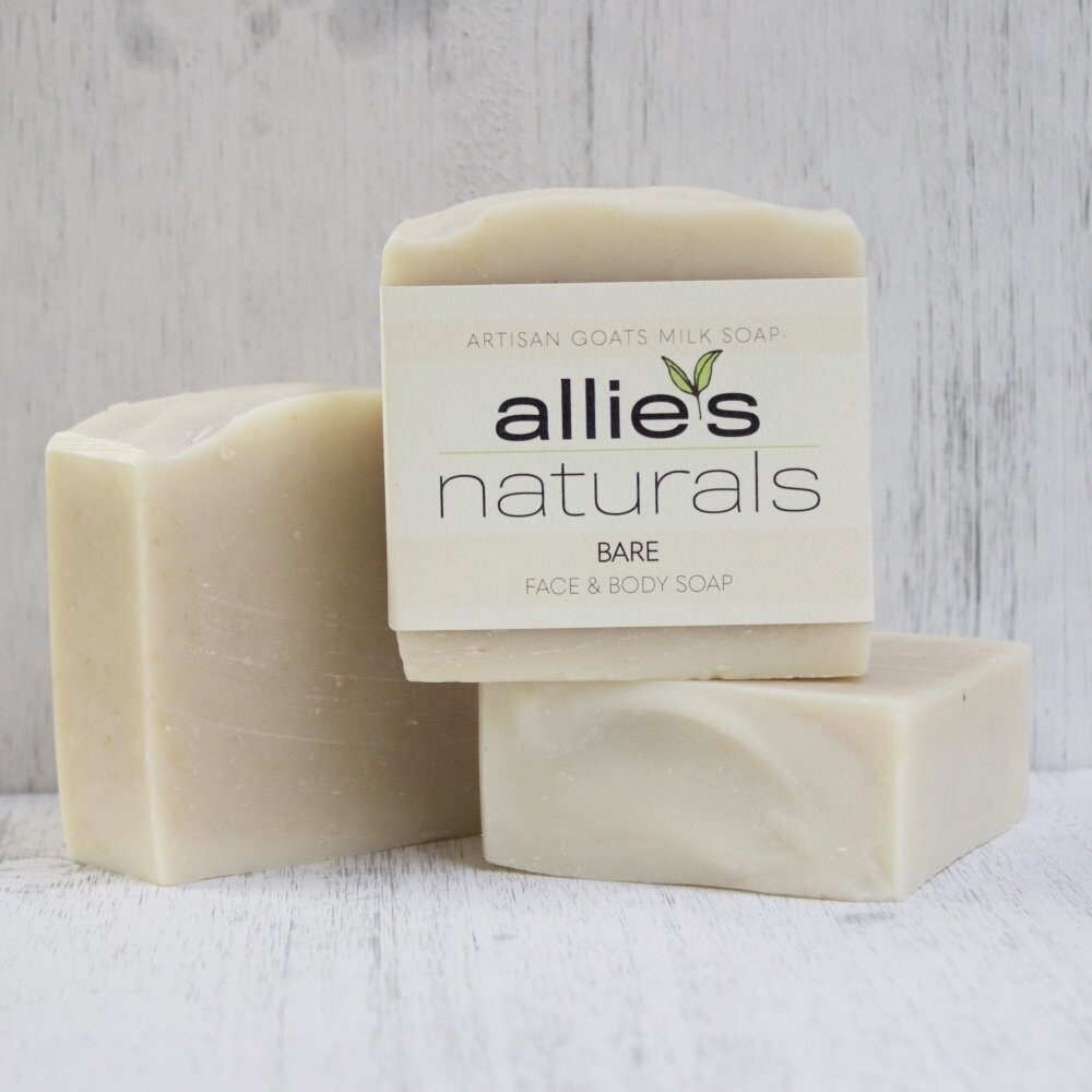 BARE - Fragrance Free Goat Milk Body Soap