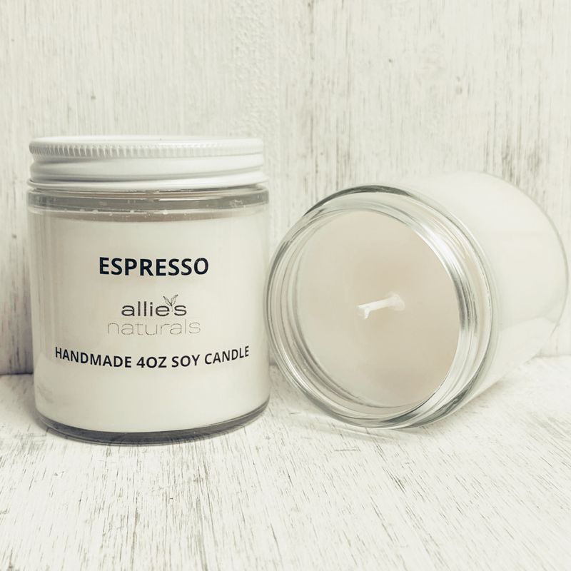 espresso 4oz soy candle