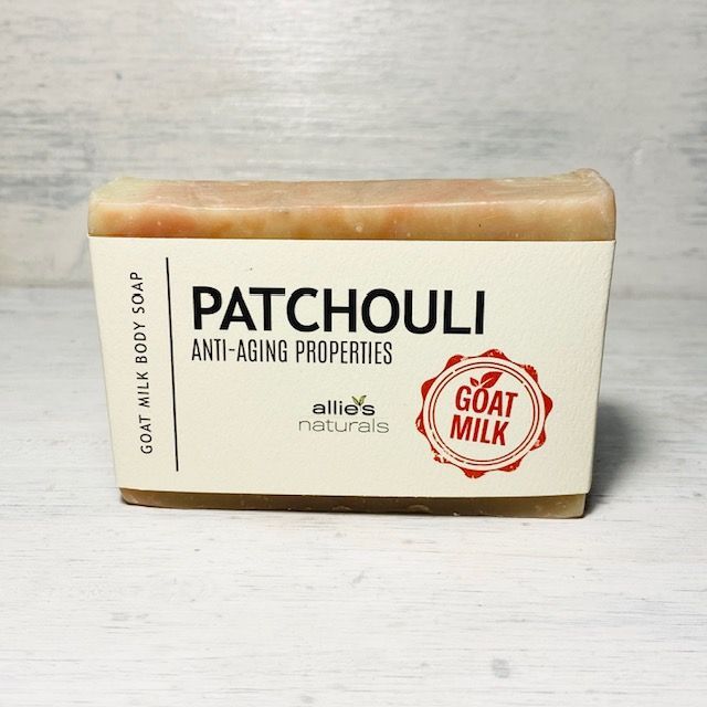 PATCHOULI  - Cleansing Goat Milk Body Soap with Brazilian Purple Clay