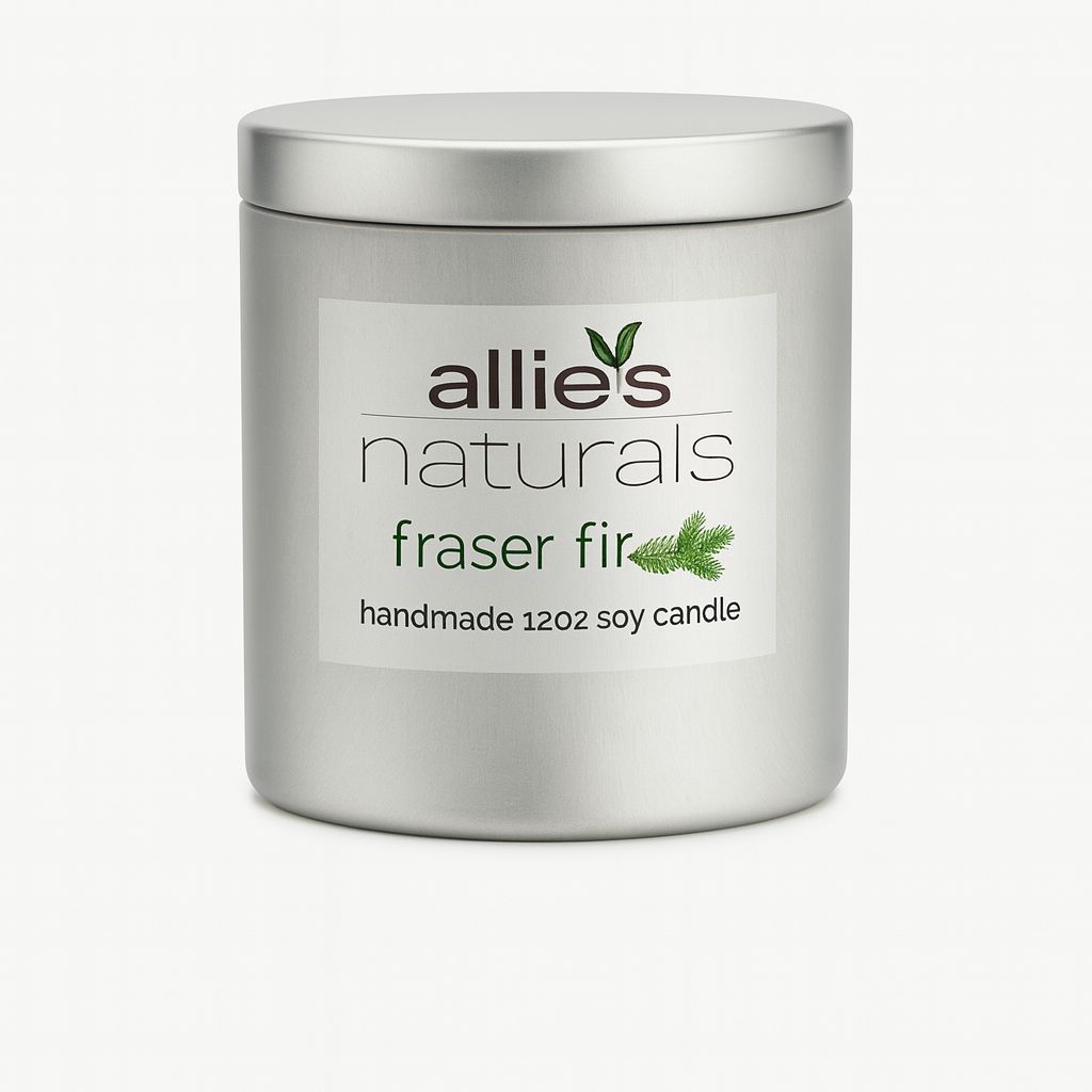 Fraser Fir 12oz Soy Candle - TIN