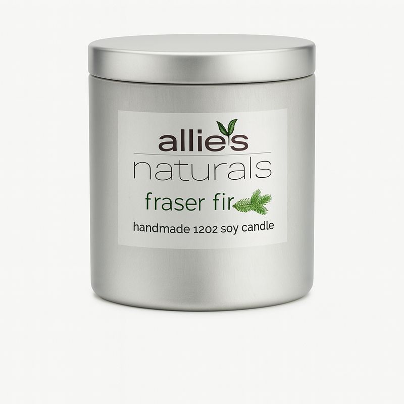 Fraser Fir 12oz Soy Candle - TIN