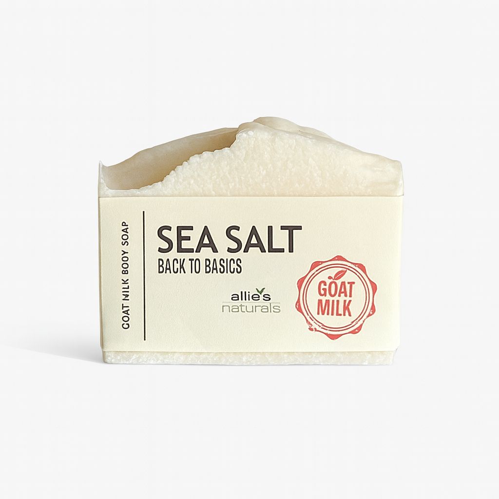 Sea Salt Goat Milk Soap – Refreshing Detox