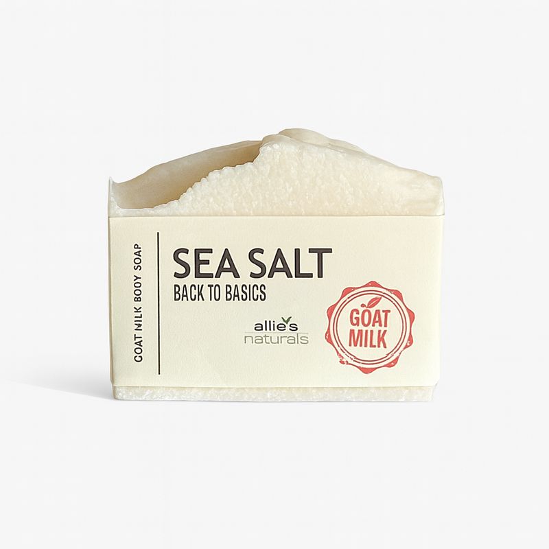 Sea Salt Goat Milk Soap – Refreshing Detox