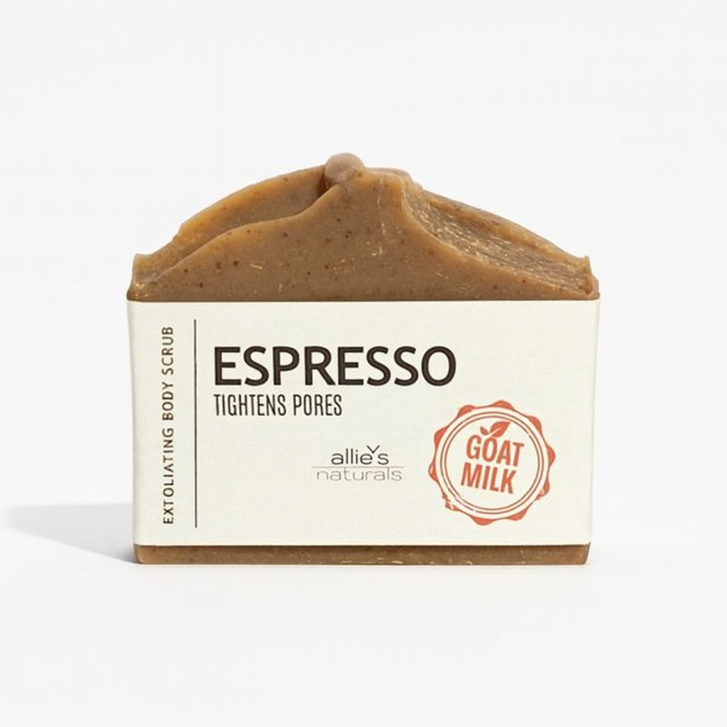 Espresso Goat Milk Soap – Energizing