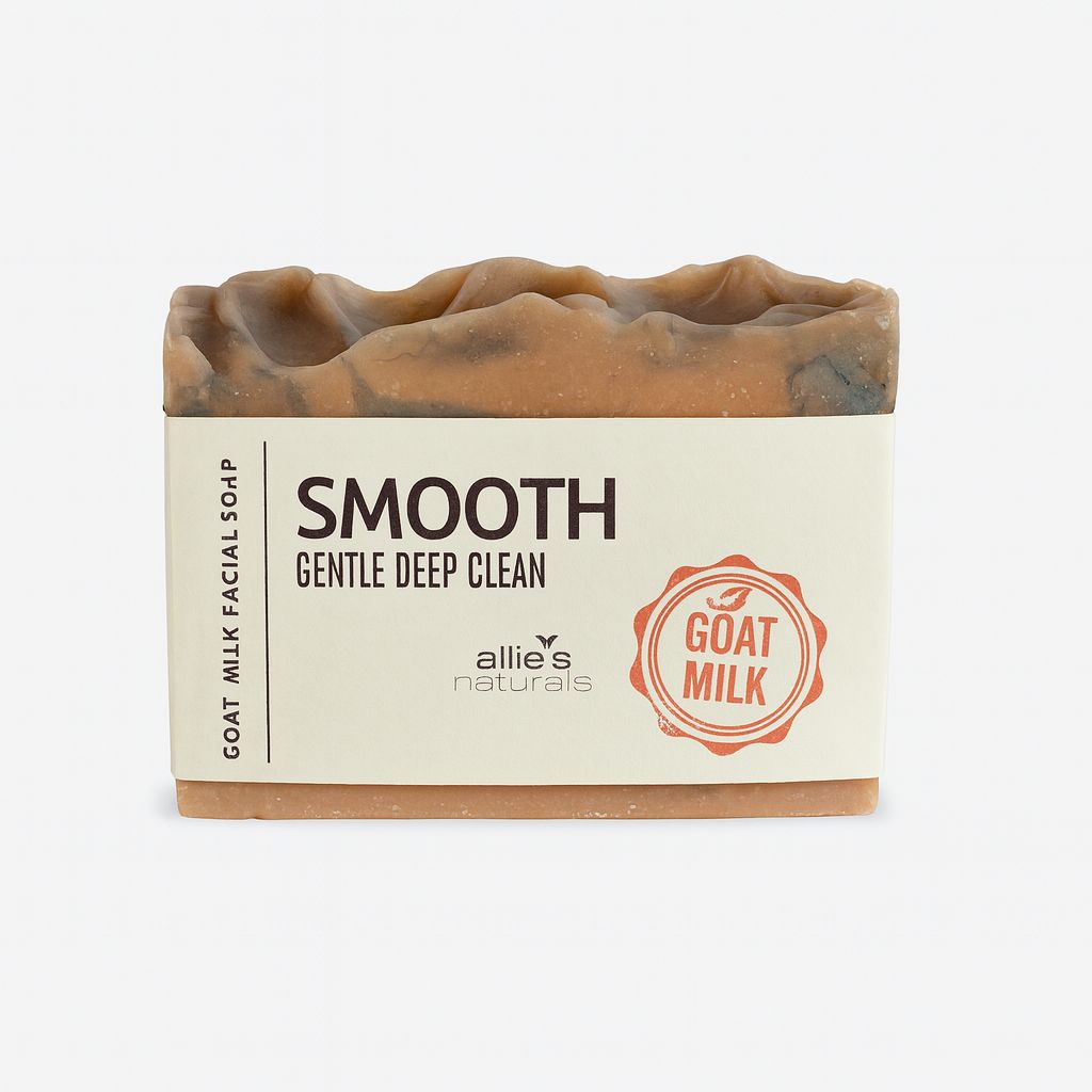 Smooth Facial Goat Milk Soap – Gentle Cleanser Smooth Facial Goat Milk Soap – Gentle Cleanser