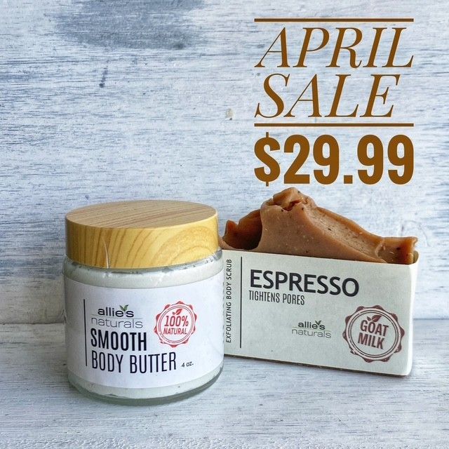 April SOAP & Body Butter SALE