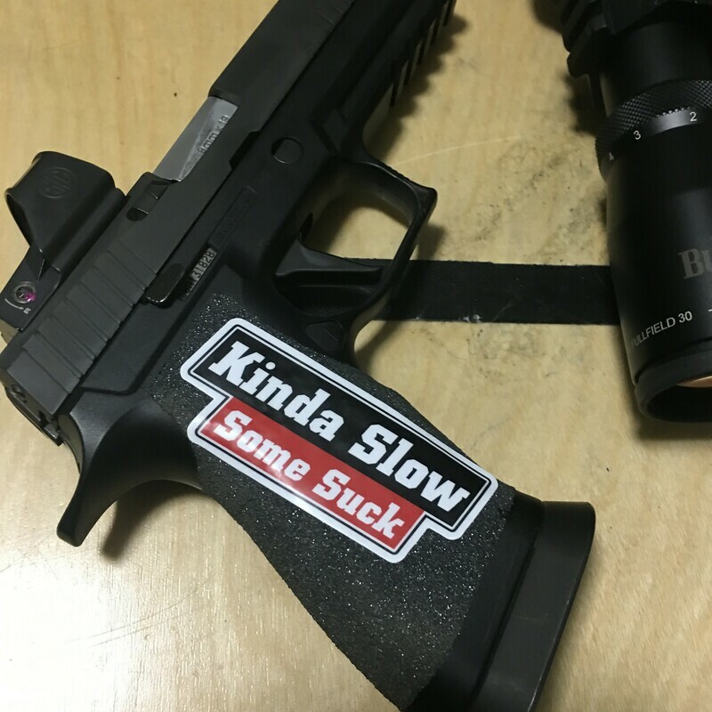 Kinda Slow, Some Suck Stickers (pair)