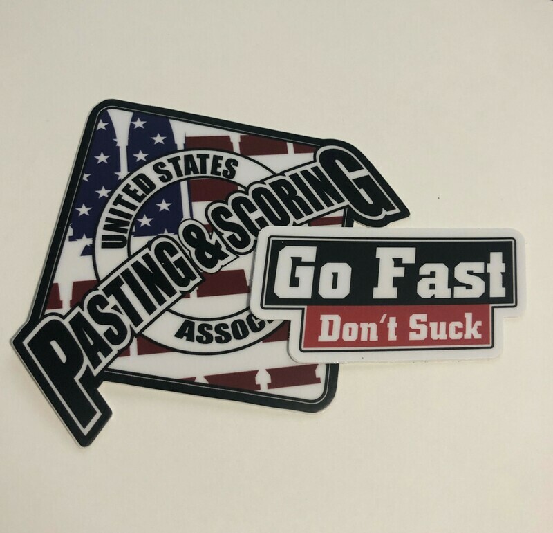 U.S. Pasting and Scoring Association &amp; GFDS Stickers