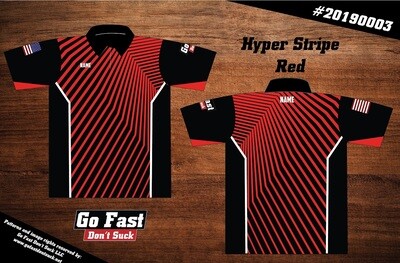 Hyper Stripe - Polo Jersey