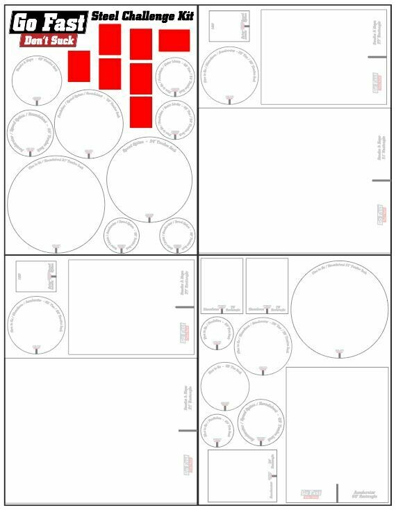 Steel Challenge Dry Fire - 8 Stage Kit