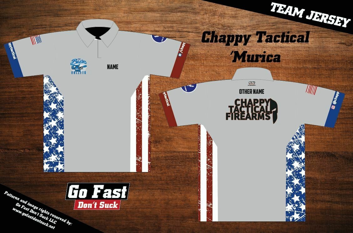 Chappy Tactical 'Murica - Polo Jersey