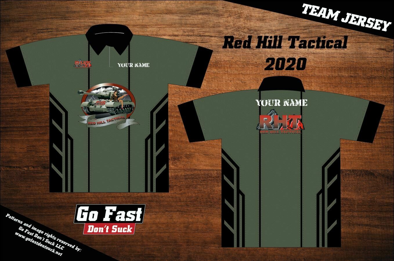 Red Hill Tactical 2020 Team - Polo Jersey