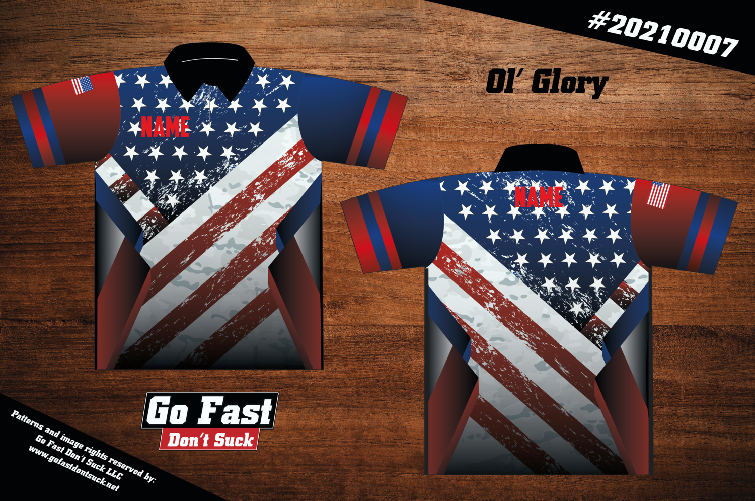 Ol'Glory - Polo Jersey