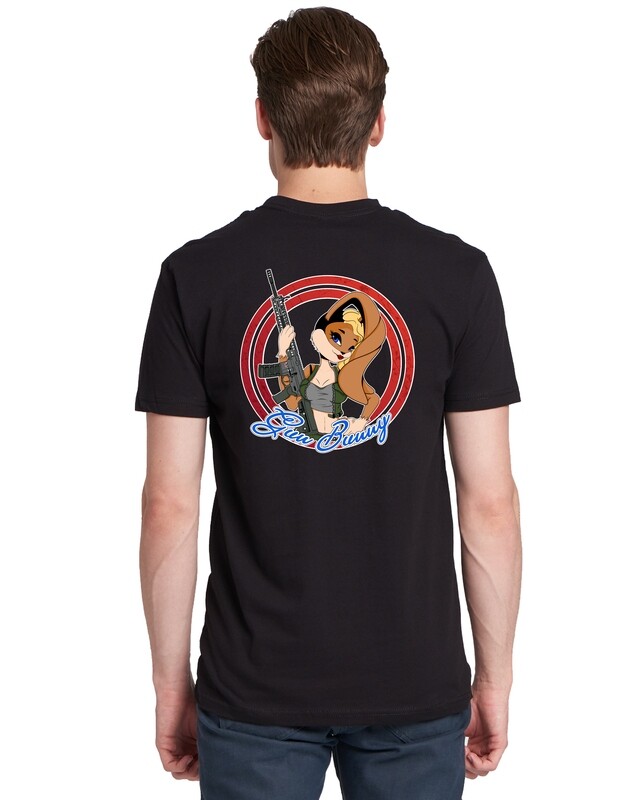 Gun Bunny - Girl - Men's T-Shirt