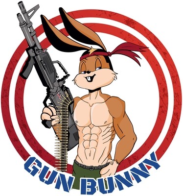 Gun Bunny - Guy - Men's T-Shirt