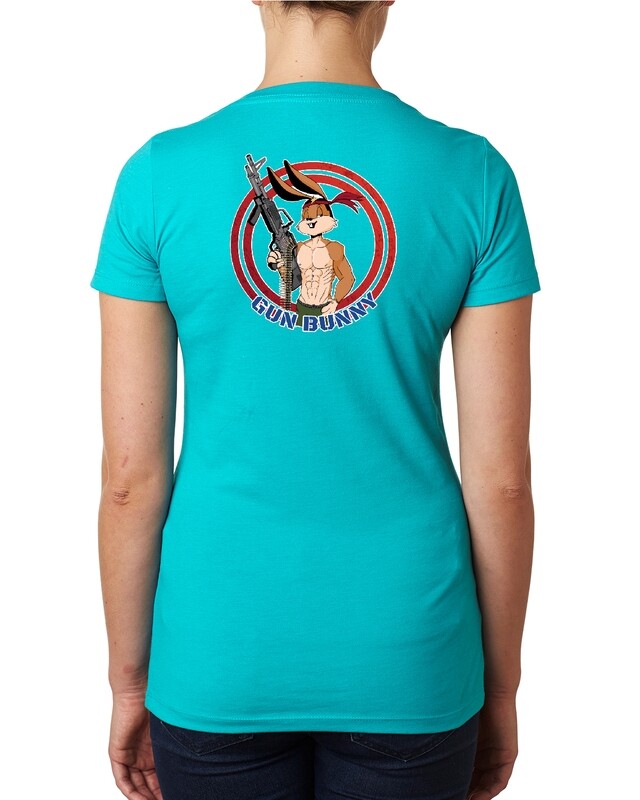 Gun Bunny - Guy - Ladie's T-Shirt