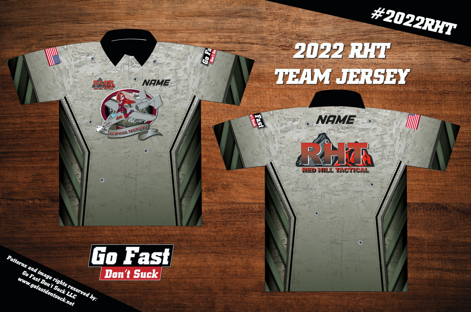 Red Hill Tactical 2022 Team - Polo Jersey
