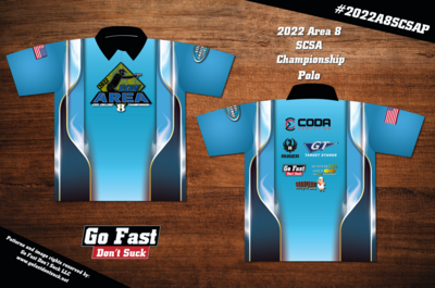 2022 Area 8 SCSA Championship - Polo Jersey.