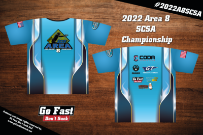 2022 Area 8 SCSA Championship - Crew Neck Jersey.