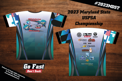 2023 GFDS Maryland State USPSA Championship - Crew Neck Jersey.