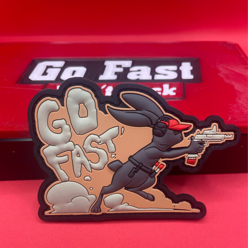 Go Fast PVC Patch