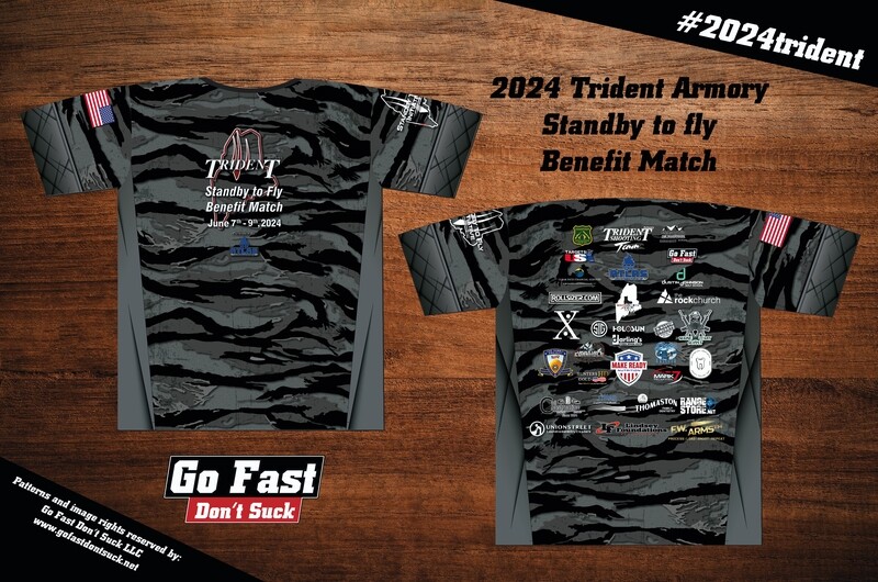 2024 Trident Armory Standby to fly Benefit Match - Crew Neck Jersey.