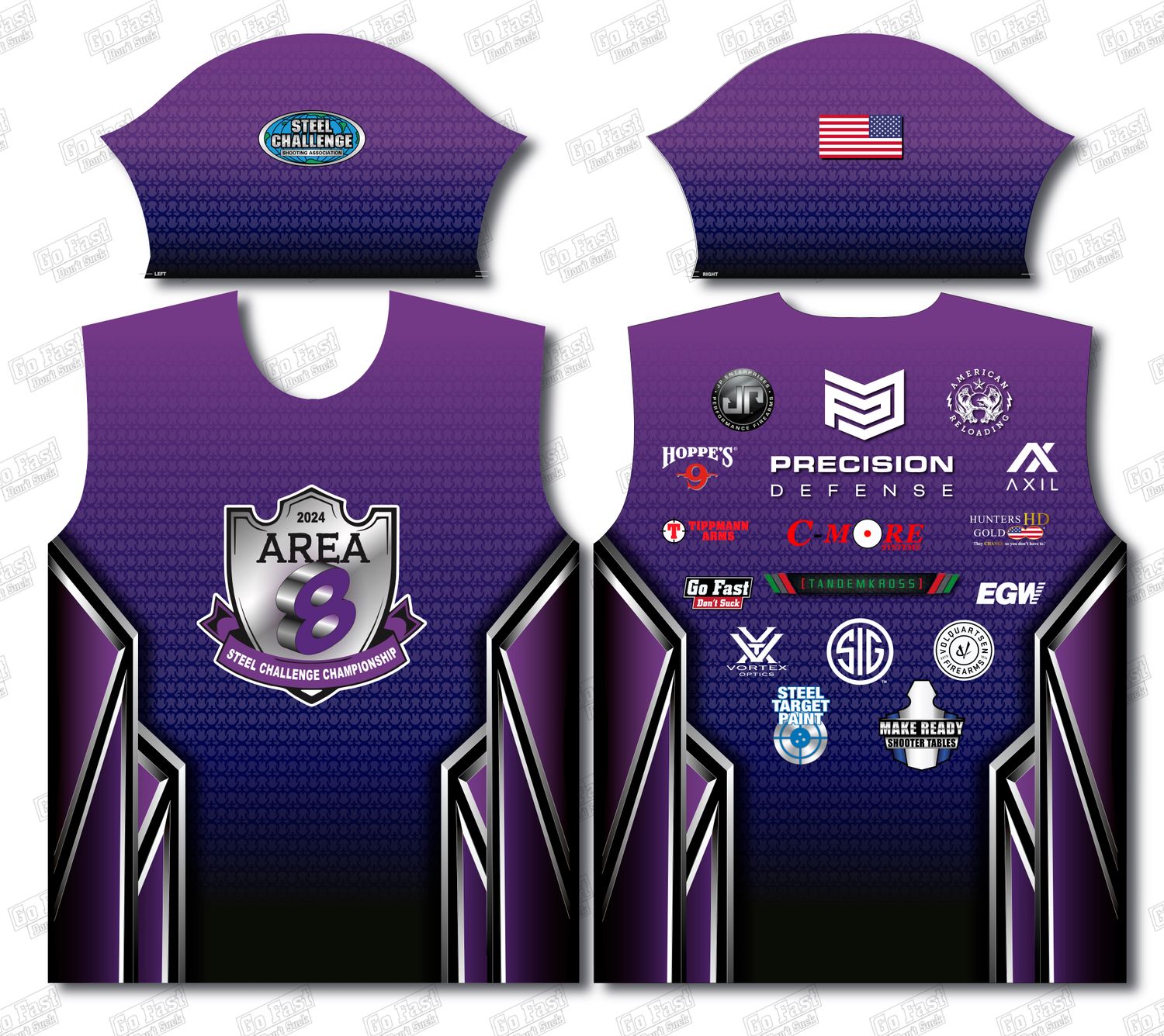 2024 Area 8 SCSA Championship - Crew Neck Jersey.
