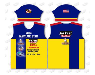 2024 Maryland State USPSA Championship - Crew Neck Jersey.