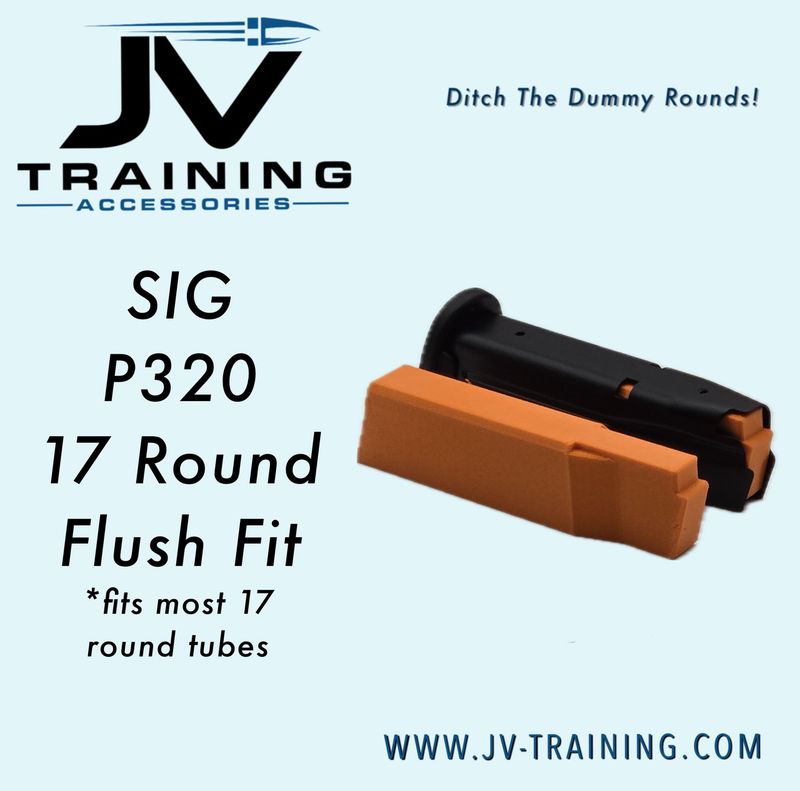 G17/SW MP/Sig P320 17 round Dry Weight Magazine Insert