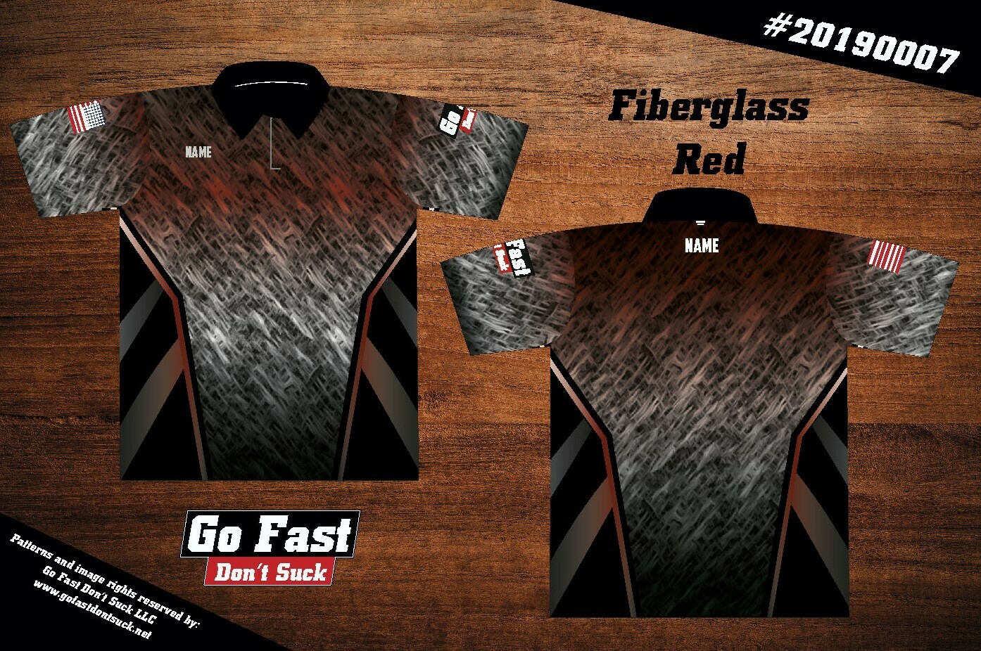 Fiberglass Jerseys/Sun hoodies