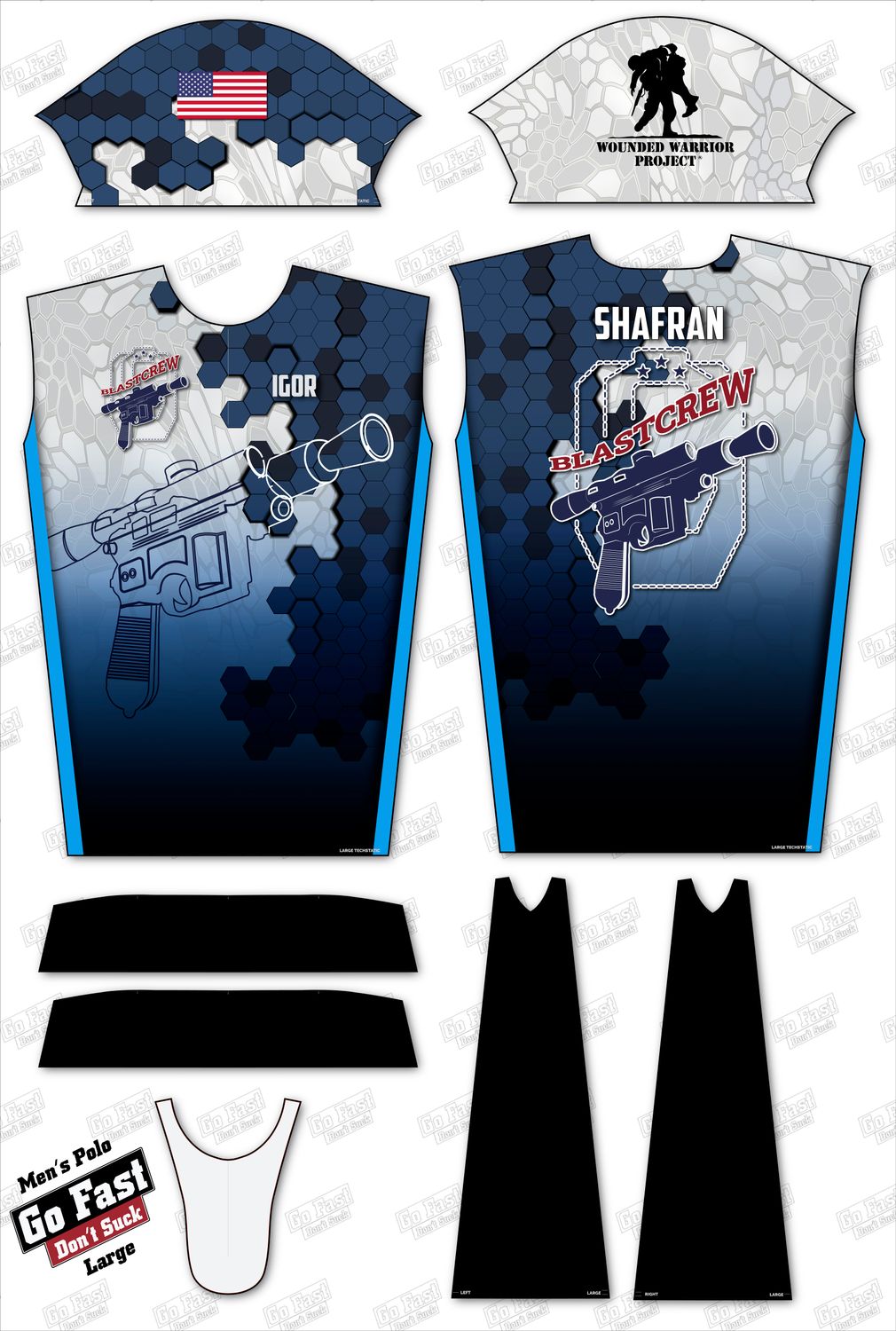 2025 Blast crew Team Jerseys