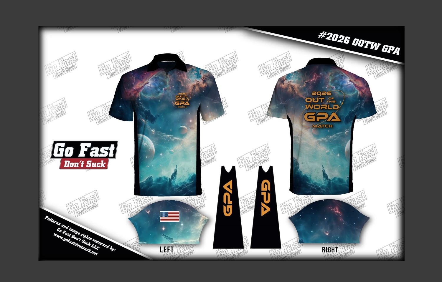 2026 Out Of This World GPA championship - Polo Jersey.