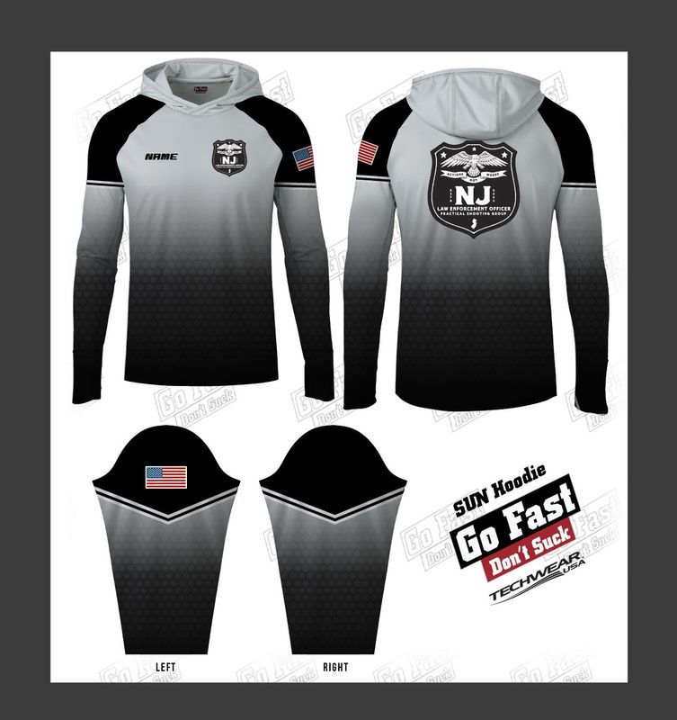 NJ LEO Practical Shooting Group Sun Hoodie