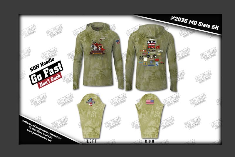 2026 Maryland State USPSA Championship Sun Hoodie