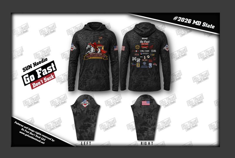 2026 Maryland State USPSA Championship Sun Hoodie