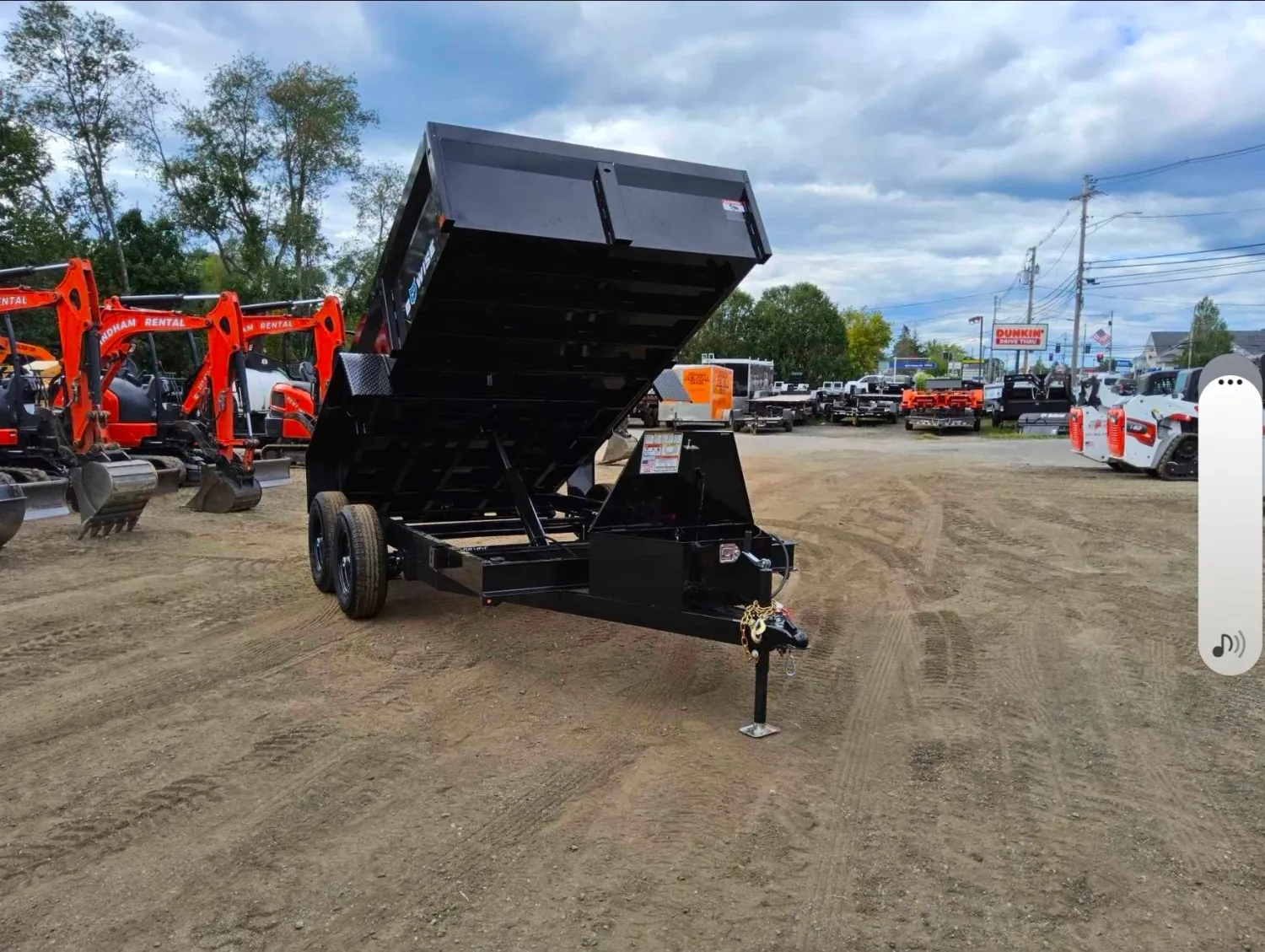 6x10 10k dump trailer